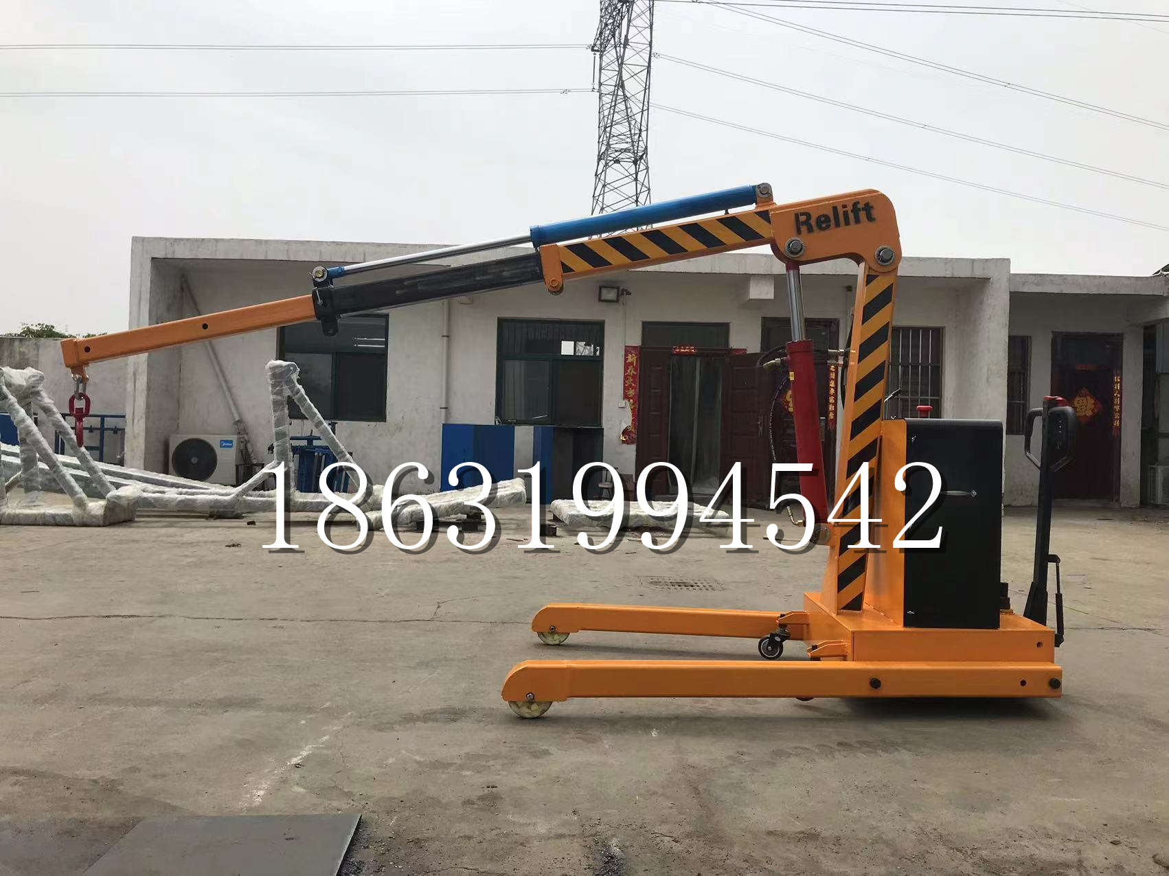 辽阳县久征定做3吨三轮随车吊 农用园林绿化移树吊 平板工程用小吊机