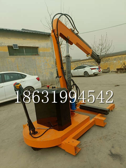 辽阳县自卸车厢随车吊 自制轮式四不像起重机 四驱平板吊 5吨 贵盛